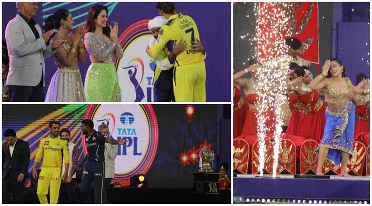 IPL 2023 opening ceremony Loudest cheer for MS Dhoni after Arijit