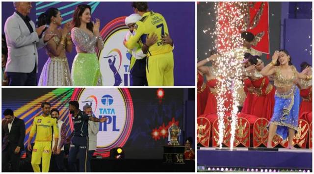 Ipl 2023 Opening Ceremony Loudest Cheer For Ms Dhoni After Arijit Singh Rashmika Mandanna 4656