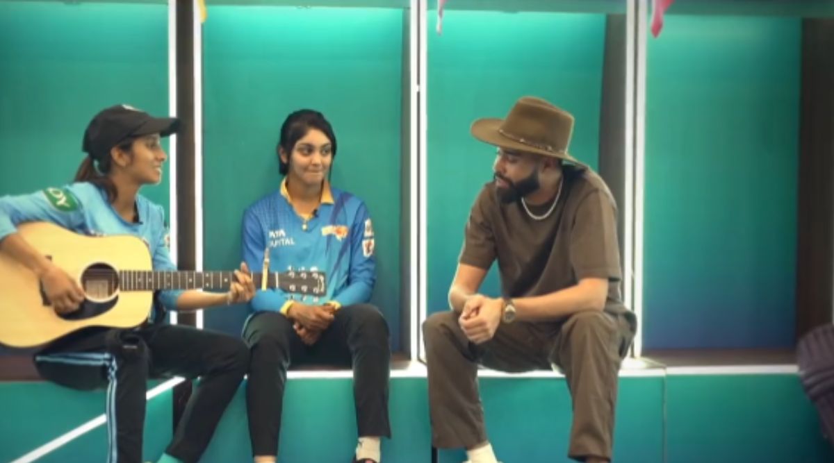 Watch Jemimah Rodrigues and Harleen Deol jam with AP Dhillon ahead of