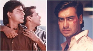 shah rukh khan, ajay devgn, karan arjun