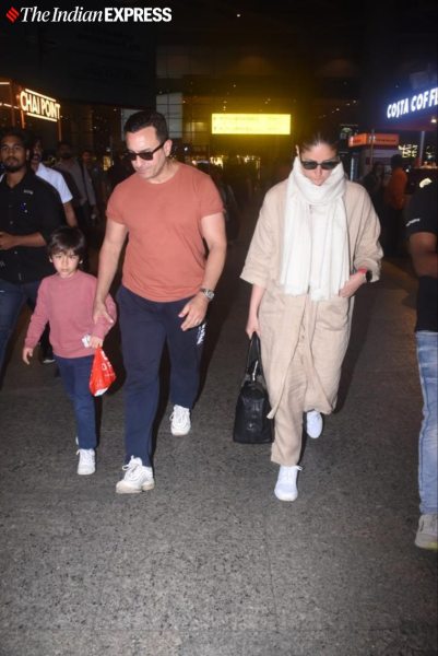 Kareena Kapoor shares Saif Ali Khan’s ‘close shave’ during family ...