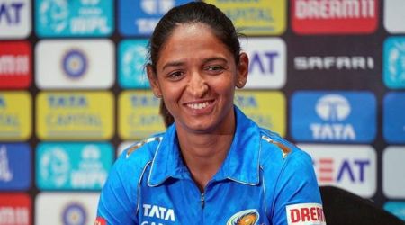 Navi Mumbai: Mumbai Indians Women team Captain Harmanpreet Kaur during a pre-match press conference in Navi Mumbai, Friday, March 3, 2023. (PTI Photo/Shashank Parade)