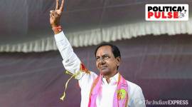 K Chandrashekar Rao, karnataka bypolls, indian express