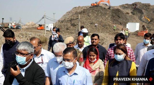 delhi budget 2023 arvind kejriwal yamuna cleaning landfills clearing