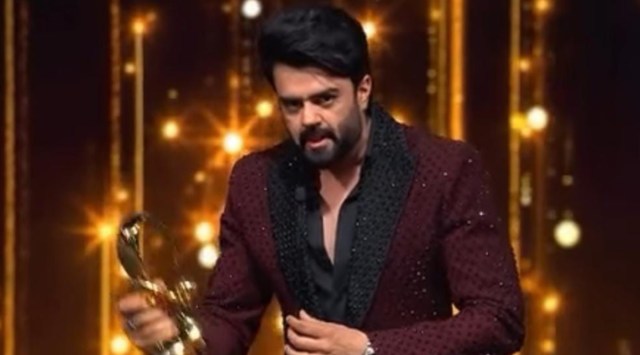 Maniesh Paul got emotional as he won his first Best Actor in a Comic Role.