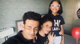 manoj bajpayee with family