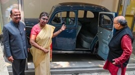 President Droupadi Murmu, Mamata Banerjee's appeal to murmu, protection of the Constitution, President Murmu, Madam Pressient, governor Koshiyari, Indian Express,