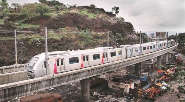 Mumbai Metro Line 7, mumbai metro, Mumbai Metro Rail Corporation, Dahisar East to Andheri East, Mumbai news, Maharashtra, Indian Express, current affairs