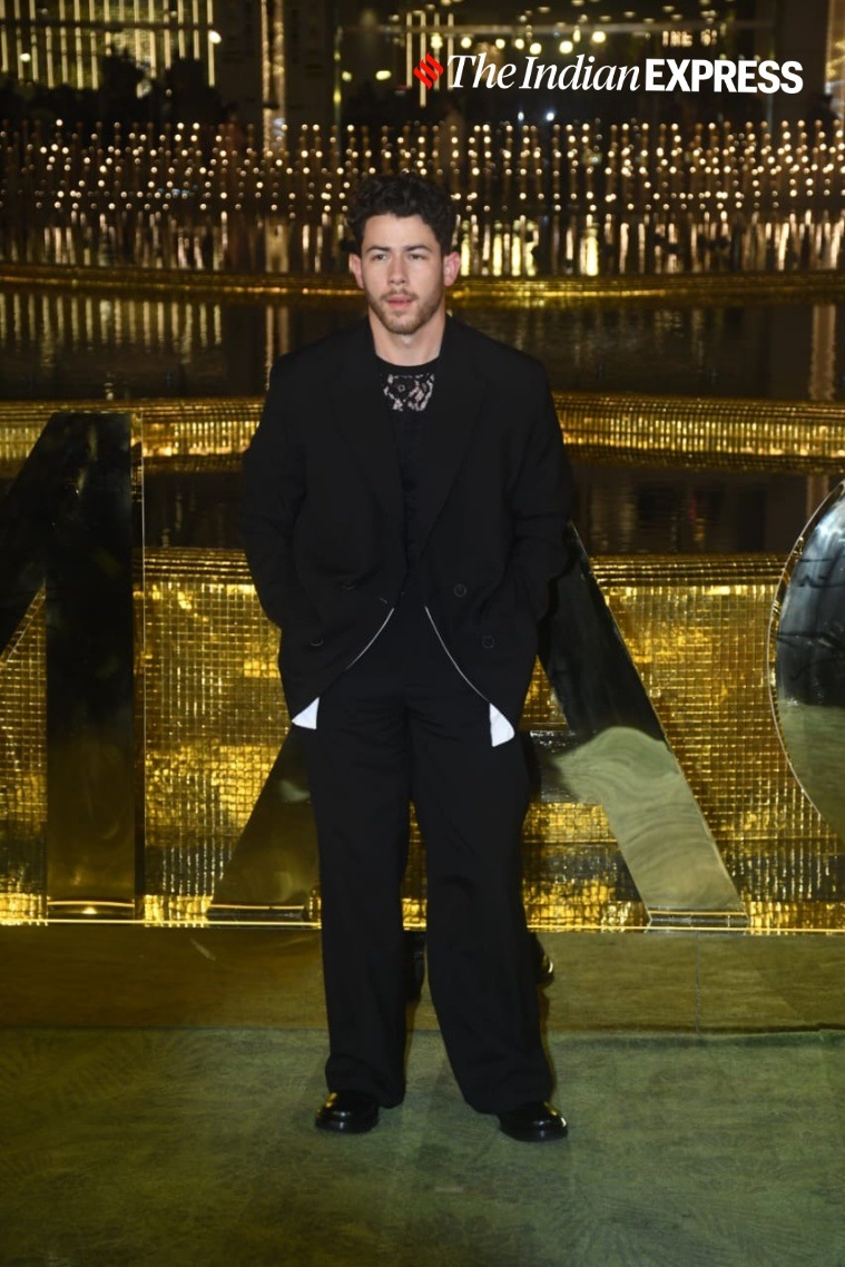 nick jonas in india