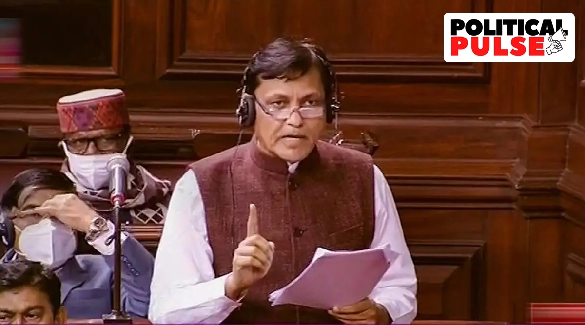 Minister of State in the Home Ministry Nityanand Rai replying to a question in the Rajya Sabha. 