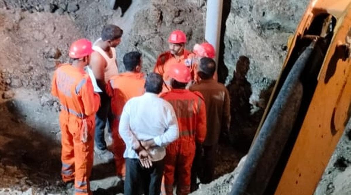 Officials said the boy was stuck at a depth of around 20 feet in the borewell.