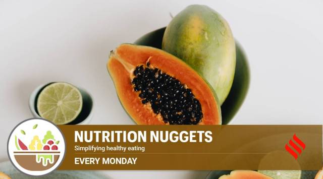 Papaya is rich in fibre, which builds satiety, vitamin C, vitamin A, potassium and folate, all of which quickly replenish the body’s energy levels. (Pic source: Pexels)