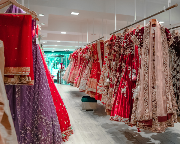Flyrobe offers thousands of options from designers such as Sabyasachi and Anamika Khanna