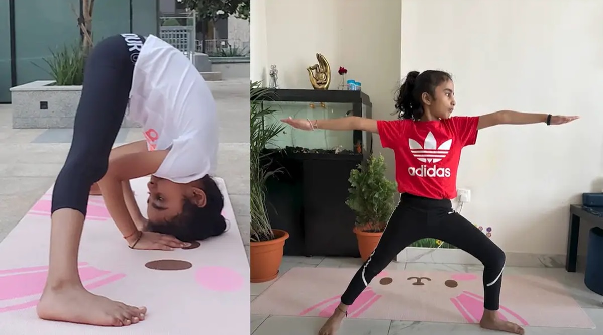Mumbai School Girl Xxx Videos - Guinness alert: Indian schoolgirl becomes the world's youngest yoga  instructor | Lifestyle News,The Indian Express