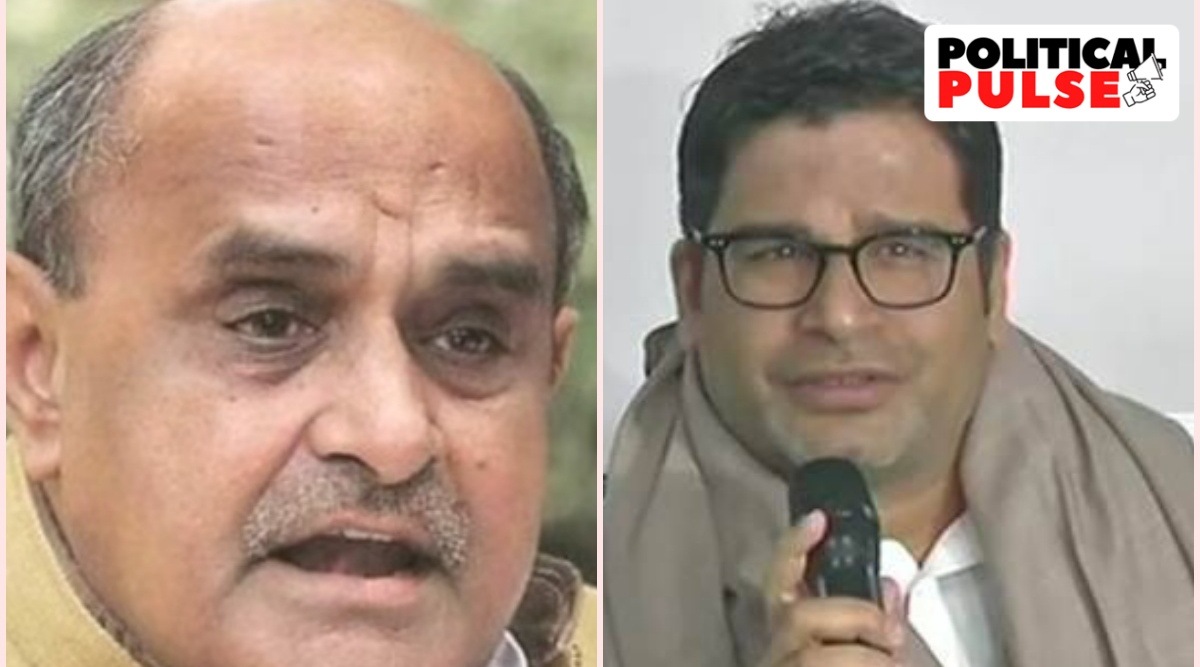 KC Tyagi and Prashant Kishor