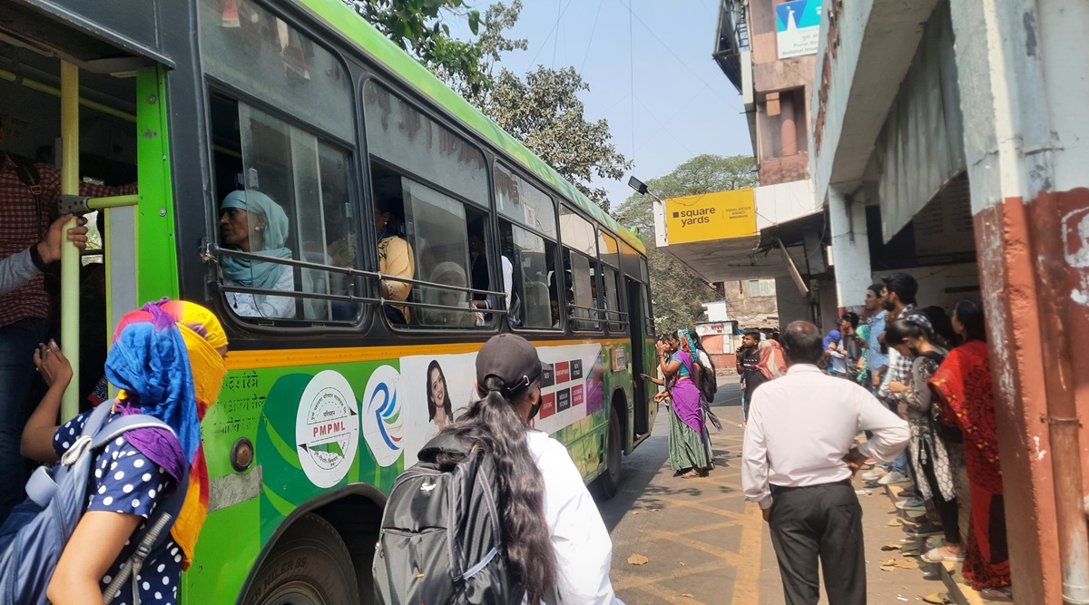 Bus Contractors Go On Strike In Pune, Commuters Face Inconvenience ...