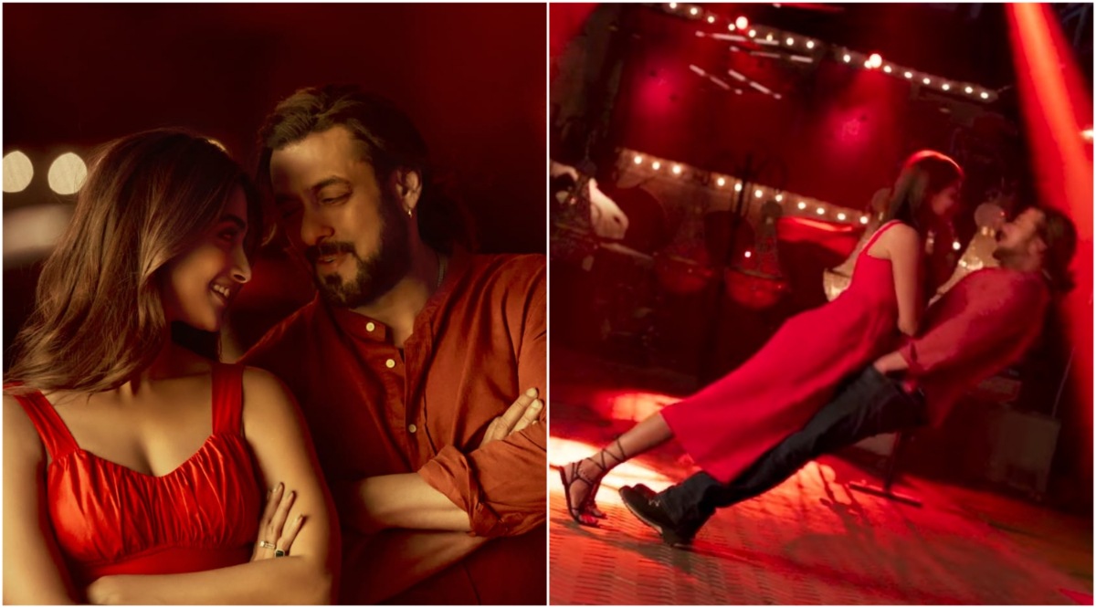 Salman Khan-Pooja Hegde's song "Jee Rahe The Hum" is out.