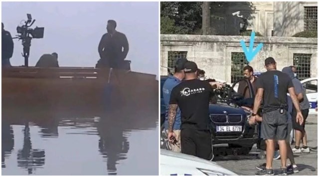 Fan shares leaked photos from Salman Khan’s Tiger 3 set, actor caught ...