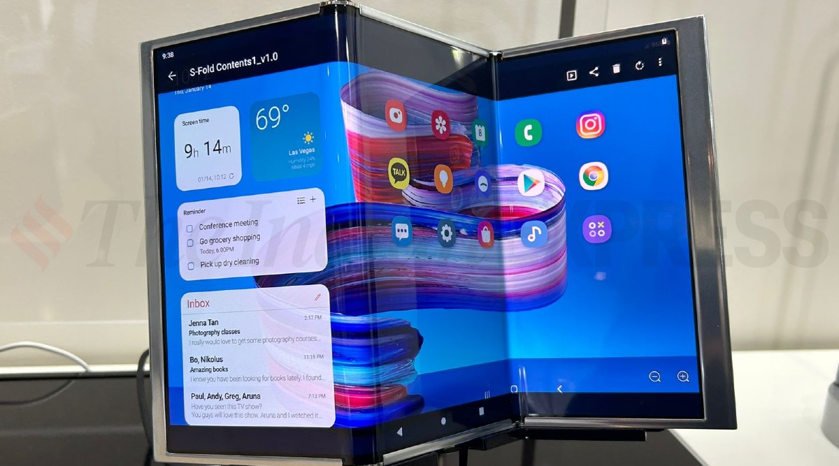 Samsung showcases Flex S, Flex G, and Flex Note foldable displays at ...