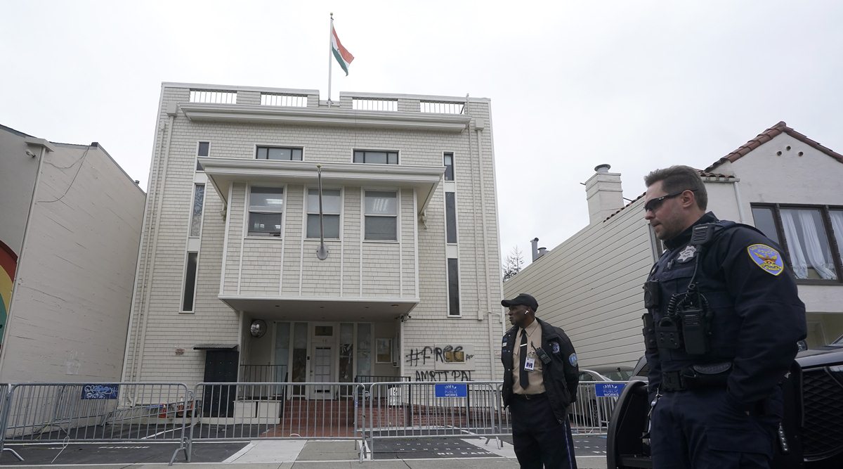 Indian Americans rally in support of India at San Francisco Consulate