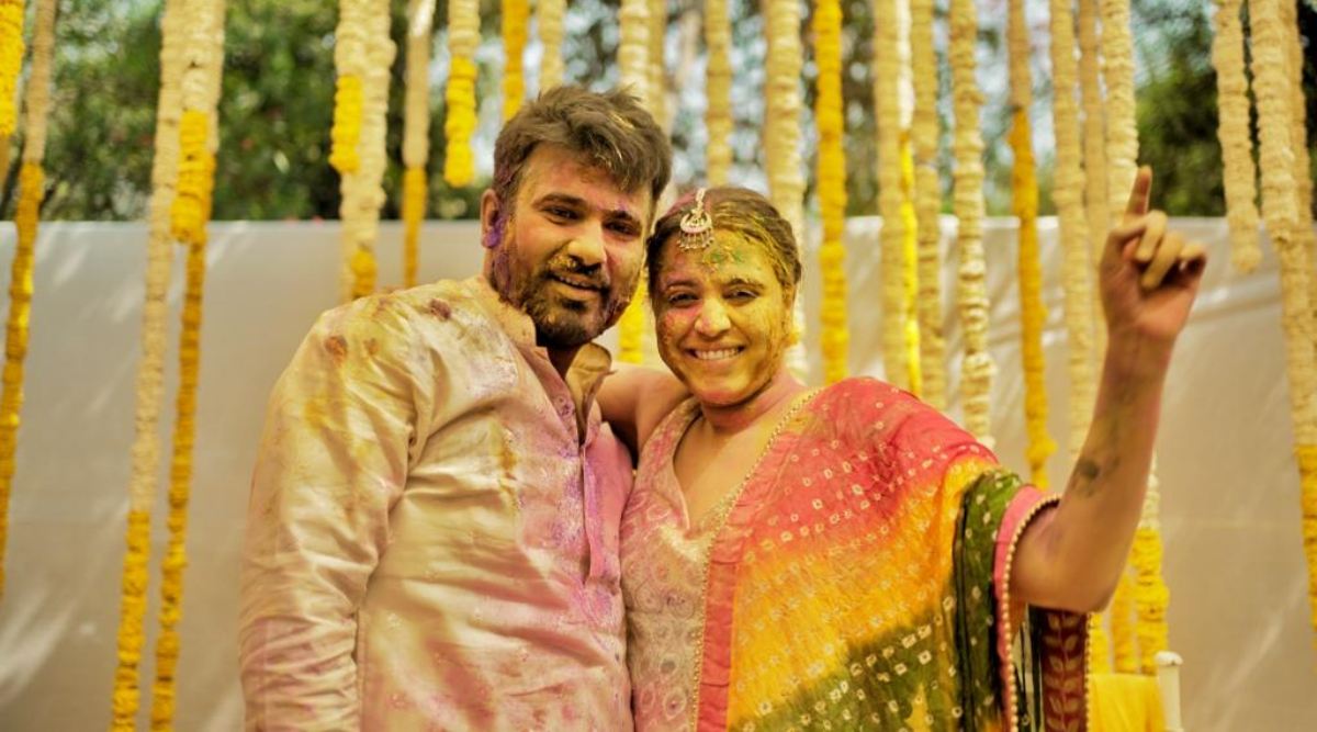 Www Haldi Garl Sex - Glimpses from Swara Bhasker and Fahad Ahmad's haldi ceremony that turned  into Holi: 'Here's to celebrating all the colours of life together' |  Bollywood News - The Indian Express
