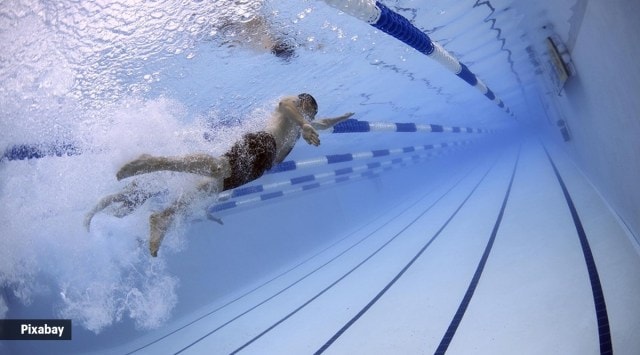 swimming