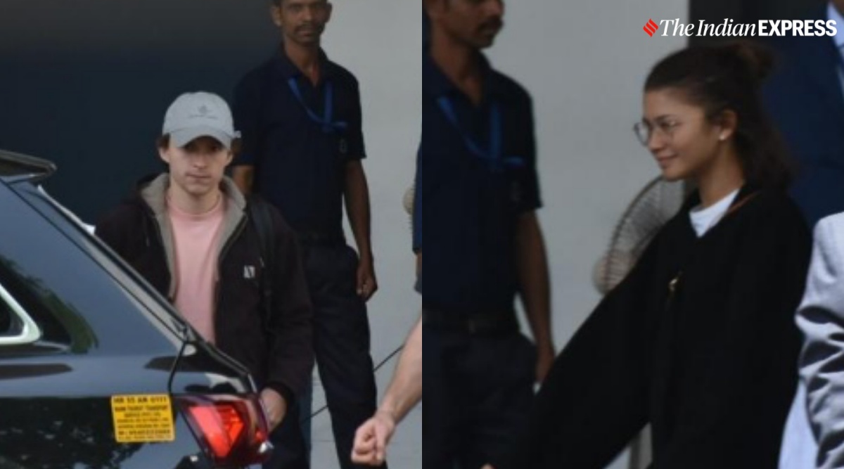 Spider-Man stars Tom Holland and Zendaya arrive in Mumbai. See photos