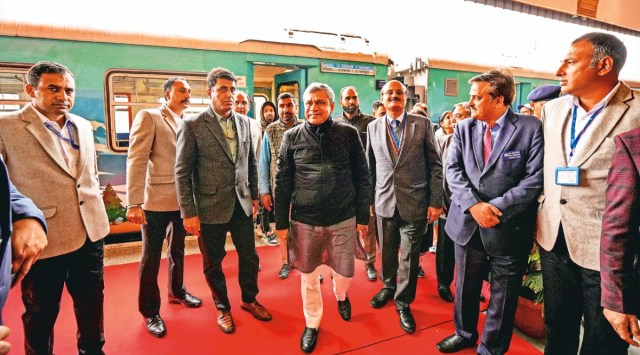 Indian Railways, Vande Bharat Express, Ashwini Vaishnaw, Anji Bridge, Anji gorge, Indian Express, India news, current affairs