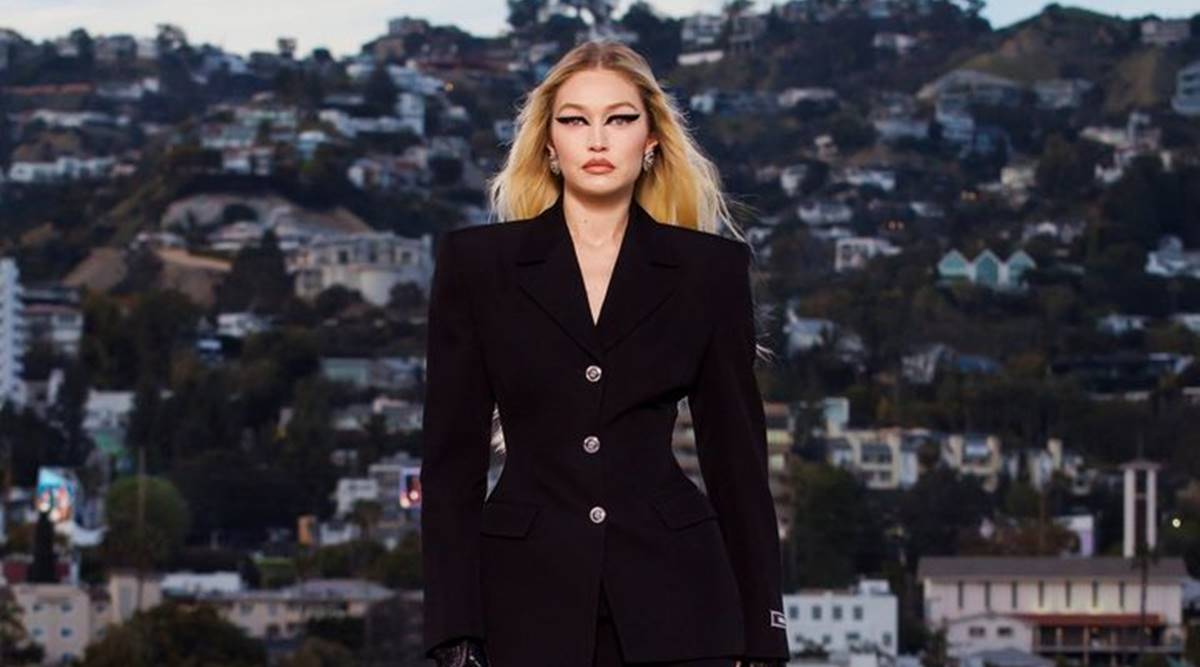 Versace reaches for the stars with glittery Hollywood show | Fashion ...