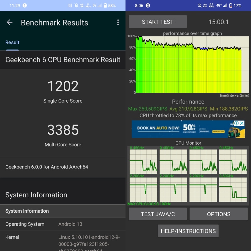 vivo v27 pro performance test