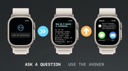 Rajkotupdates.News: WatchGPT App - Apple Watch Users Access ChatGPT