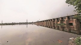 delhi yamuna river, yamuna bank, River Yamuna, Delhi water woes, Delhi water supply, Delhi water crisis, Delhi news, New Delhi, Indian Express, current affairs