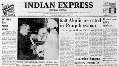 Punjab Police, Akalis, Akali Dal, Indira Gandhi, Meghalaya, padma bhushan, Padma Bhushan award, Indian express, Opinion, Editorial