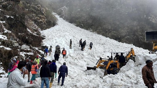 Avalanche in Sikkim's Nathu La