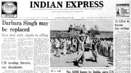 Punjab Shake-up, No ADB Loans, USSR Armour, Darbara Singh, Asian Development Bank, USSR, Mahatma Gandhi, Indian express, Opinion, Editorial, Current Affairs