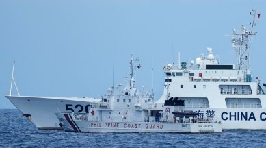 China-Philippines sea encounter, indian express