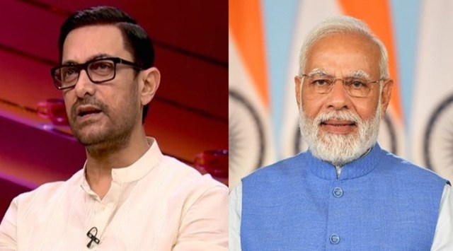 Aamir Khan and Narendra Modi