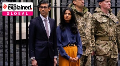 Akshata Murthy and Rishi Sunak