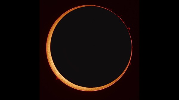 AN annular solar eclipse