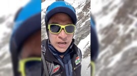 Mt Annapurna expedition, Annapurna, Rescued climber back, missing Indian climber alive, Missing climber Anurag Maloo, Annapoorna mountains, Indian Express news