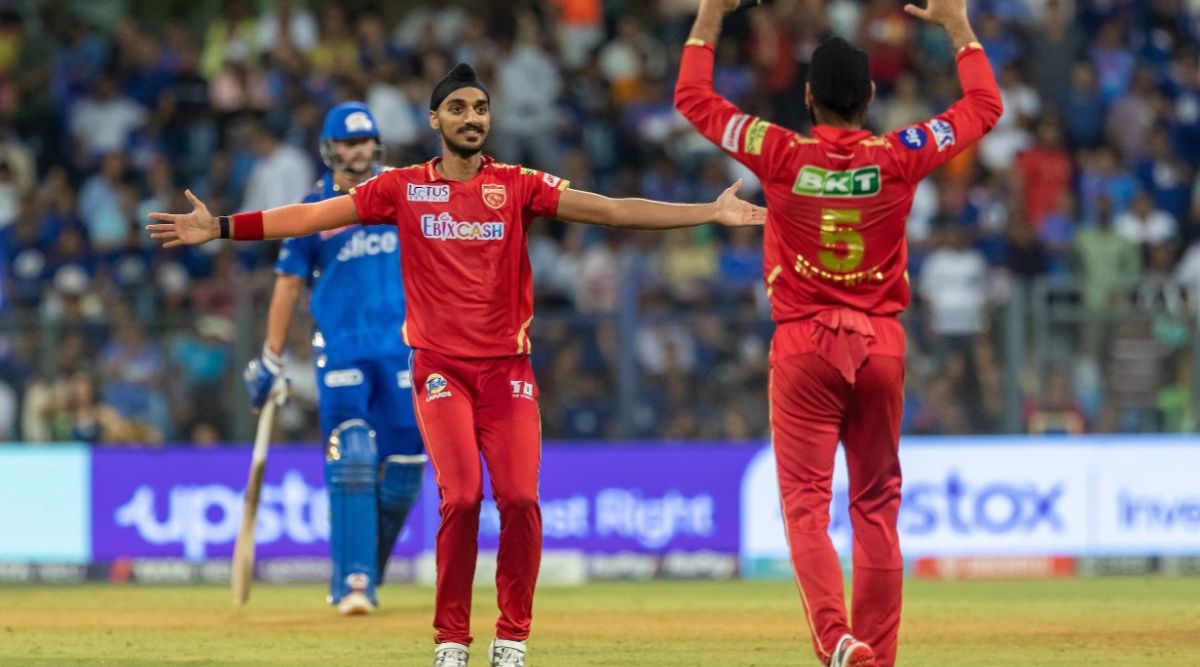 IPL 2023: Arshdeep Singh keeps cool in a slogathon as Punjab Kings rule ...