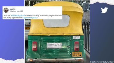 Bengaluru auto-rickshaw with multiple registered numbers triggers debate