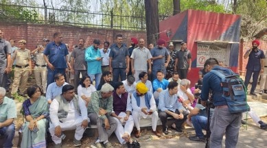 CBI AAP protests Delhi