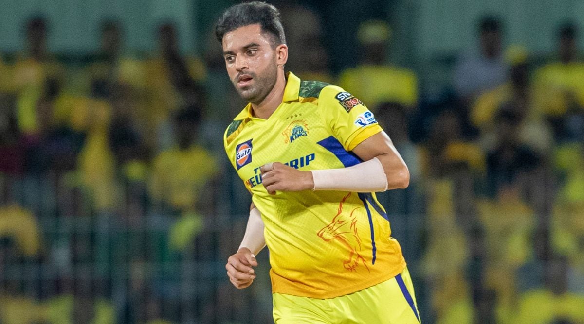 IPL 2023 Chennai Super Kings’ Deepak Chahar leaves field after