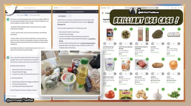 Chatgpt orders groceries
