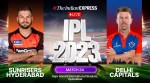 IPL 2023: Sunrisers Hyderabad (SRH) vs Delhi Capitals (DC), IPL 2023 34th Match Today Live Score and Updates