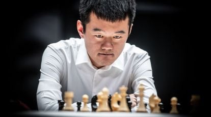 Nepomniachtchi Wins After Ding's Time Pressure Collapse, Takes
