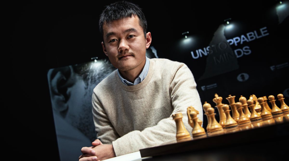 Ding Liren beats Ian Nepomniachtchi to become first world champion