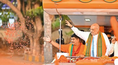 Karnataka Polls 2023, Karnataka BJP, Amit Shah, Karnataka congress, Karnataka Assembly election, Priyanka Gandhi Vadra, Popular Front of India, Indian Express, India news, current affairs