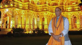 Rajnath inaugurates ‘celebration of India’s cultural heritage’ at Somnath